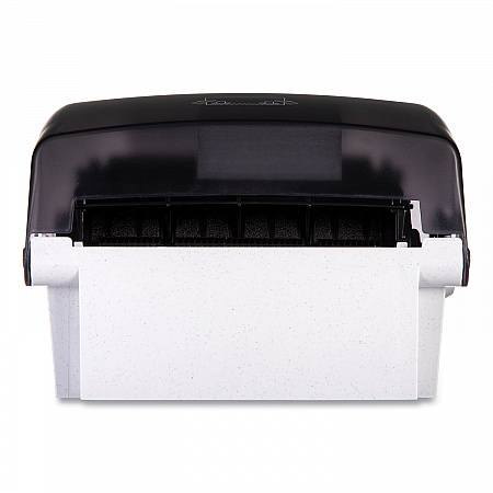Simplicity Mechanical Roll Towel Dispenser, 15.25 x 13 x 10.25, Black (T7400TBK)