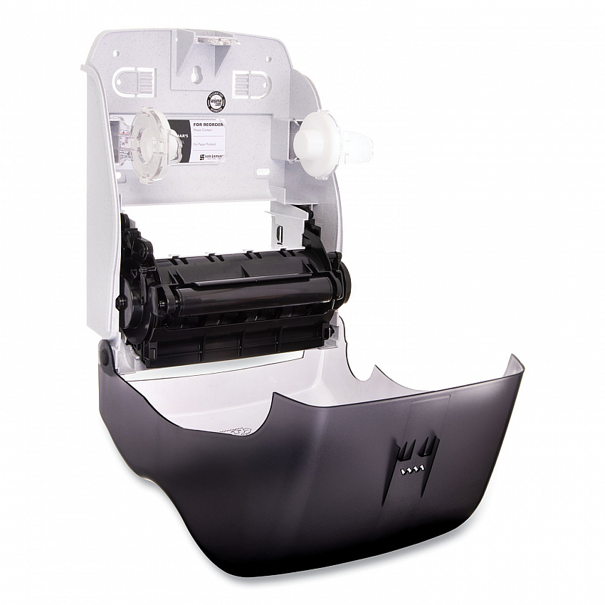 Simplicity Mechanical Roll Towel Dispenser, 15.25 x 13 x 10.25, Black (T7400TBK)