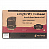 Simplicity Mechanical Roll Towel Dispenser, 15.25 x 13 x 10.25, Black (T7400TBK)