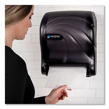 Tear-N-Dry Essence Touchless Towel Dispenser, 11.75 x 9.13 x 14.44, Black Pearl (T8090TBK)