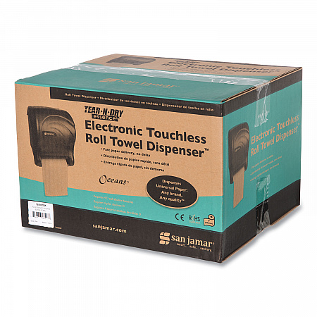 Tear-N-Dry Essence Touchless Towel Dispenser, 11.75 x 9.13 x 14.44, Black Pearl (T8090TBK)