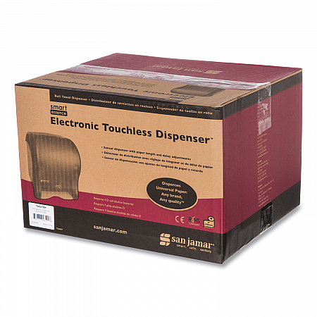 Smart Essence Electronic Roll Towel Dispenser, 11.88 x 9.1 x 14.4, Black (T8400TBK)