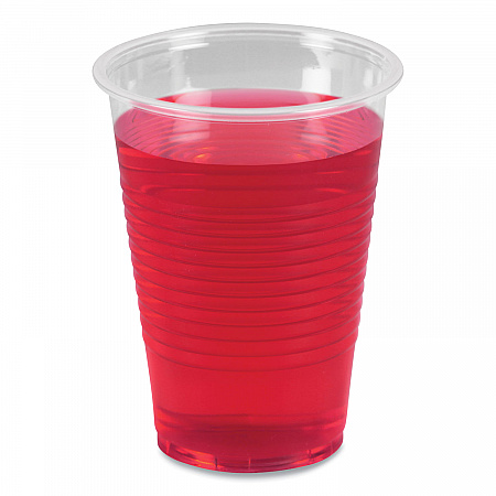 Translucent Plastic Cold Cups, 9 oz, 100/Pack (TRANSCUP9PK)