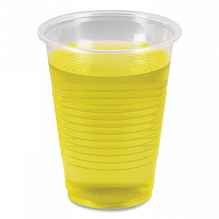 Translucent Plastic Cold Cups, 7 oz, 100/Sleeve, 25 Sleeves/Carton (TRANSCUP7CT)