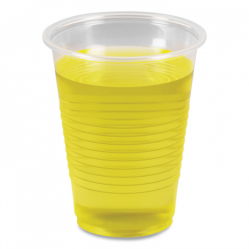Translucent Plastic Cold Cups, 7 oz, 100/Sleeve, 25 Sleeves/Carton (TRANSCUP7CT)