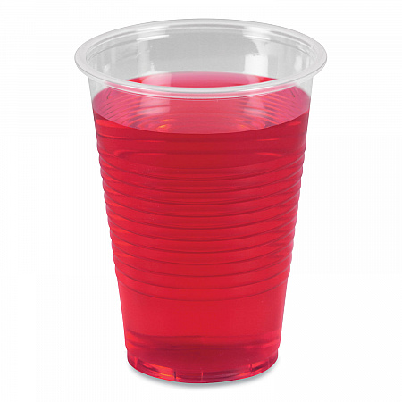Translucent Plastic Cold Cups, 9 oz, 100/Sleeve, 25 Sleeves/Carton (TRANSCUP9CT)