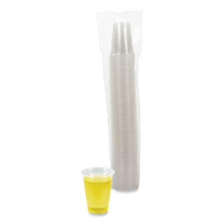 Boardwalk Translucent Plastic Cold Cups, 7 oz, Polypropylene, 25 Cups/Sleeve, 100 Sleeves/Carton (TRANSCUP7CT)