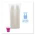 Boardwalk Translucent Plastic Cold Cups, 3 oz, Polypropylene, 125/Pack (TRANSCUP3PK)