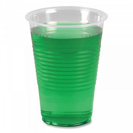 Translucent Plastic Cold Cups, 14 oz, 50/Pack (TRANSCUP14PK)