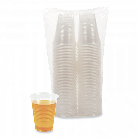 Translucent Plastic Cold Cups, 10 oz, 100/Sleeve, 10 Sleeves/Carton (TRANSCUP10CT)