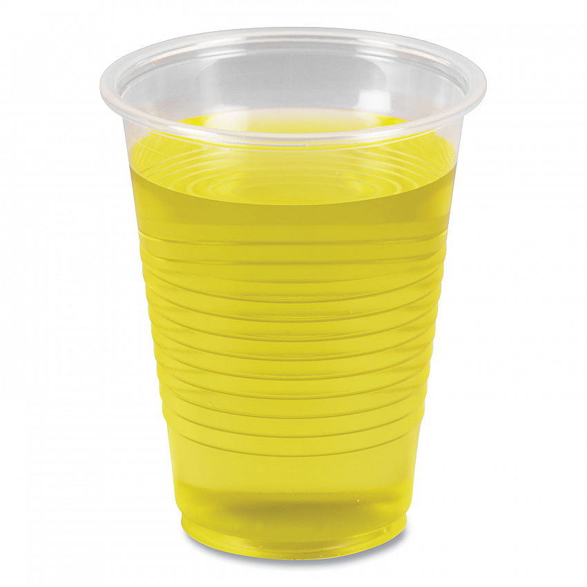 Translucent Plastic Cold Cups, 7 oz, 100/Pack (TRANSCUP7PK)