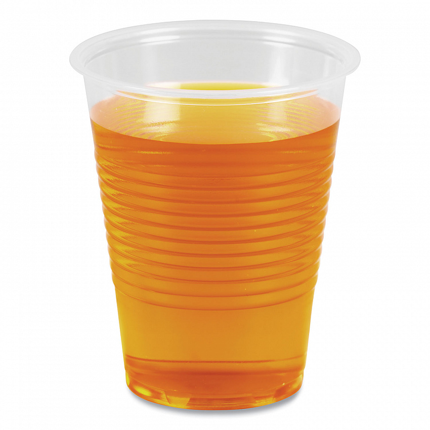 Translucent Plastic Cold Cups, 10 oz, 100/Pack (TRANSCUP10PK)