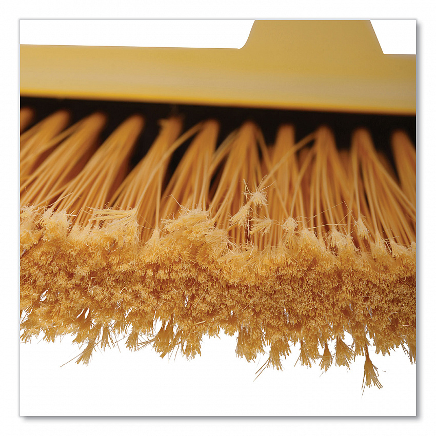 Angler Broom, 53" Length, Yellow (932AEA)