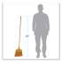 Boardwalk Angler Broom, 53" Handle, Yellow, 12/Carton (932ACT)