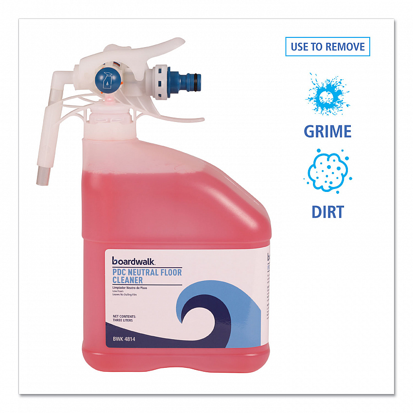 PDC Neutral Floor Cleaner, Tangy Fruit Scent, 3 L Bottle, 2/Carton (4814)
