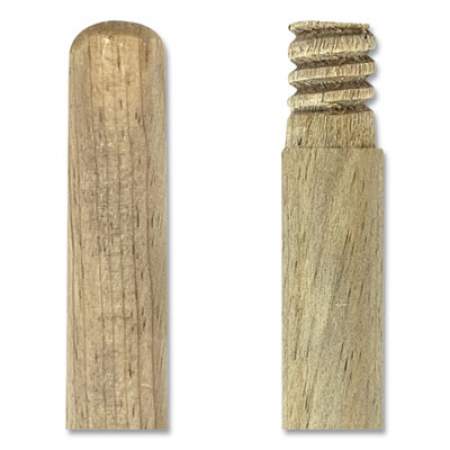 Boardwalk Angler Broom, 53" Handle, Yellow, 12/Carton (932ACT)