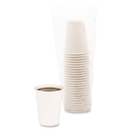 Boardwalk Convenience Pack Paper Hot Cups, 12 oz, White, 9 Cups/Sleeve, 25 Sleeves/Carton (WHT12HCUPOP)