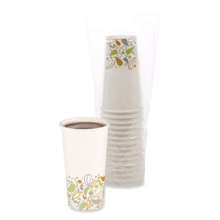 Boardwalk Convenience Pack Paper Hot Cups, 20 oz, Deerfield Print, 9 Cups/Sleeve, 15 Sleeves/Carton (DEER20HCUPOP)