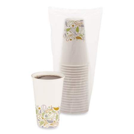 Boardwalk Deerfield Printed Paper Hot Cups, 16 oz, 50 Cups/Sleeve, 20 Sleeves/Carton (DEER16HCUP)