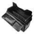 STEBCO Catalog Case on Wheels, Leather, 19 x 9 x 15-1/2, Black (546110BLK)