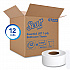 Essential JRT Jumbo Roll Bathroom Tissue, Septic Safe, 1-Ply, 3.55