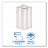 Recycled Low-Density Polyethylene Can Liners, 60 gal, 1.1 mil, 38