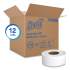 Scott Essential JRT Bathroom Tissue, Septic Safe, 2-Ply, White, 1000 ft, 12 Rolls/Carton (07805)