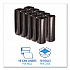 Recycled Low-Density Polyethylene Can Liners, 60 gal, 1.8 mil, 38