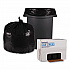 Recycled Low-Density Polyethylene Can Liners, 33 gal, 1.2 mil, 33