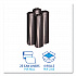 Recycled Low-Density Polyethylene Can Liners, 33 gal, 1.2 mil, 33