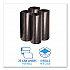Recycled Low-Density Polyethylene Can Liners, 60 gal, 1.6 mil, 38