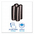 Recycled Low-Density Polyethylene Can Liners, 33 gal, 1.6 mil, 33