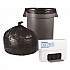 Low-Density Waste Can Liners, 33 gal, 0.5 mil, 33