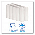 Low-Density Waste Can Liners, 10 gal, 0.4 mil, 24