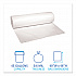 Low-Density Waste Can Liners, 45 gal, 0.6 mil, 40