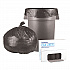 Low-Density Waste Can Liners, 45 gal, 0.6 mil, 40