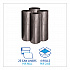 Low-Density Waste Can Liners, 60 gal, 0.65 mil, 38