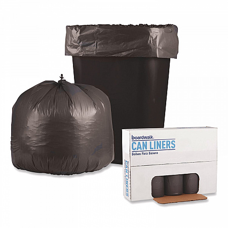Low-Density Waste Can Liners, 30 gal, 0.95 mil, 30