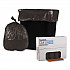 Low-Density Waste Can Liners, 10 gal, 0.35 mil, 24
