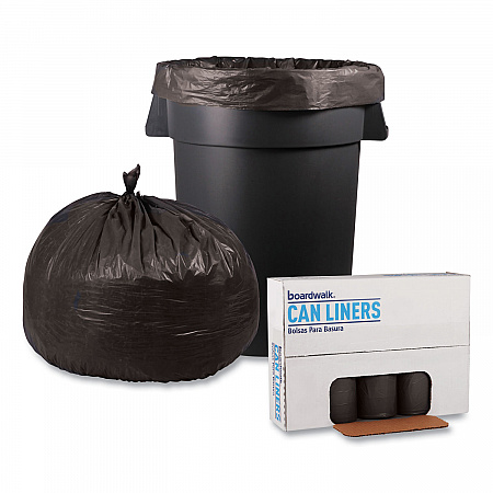 Low-Density Waste Can Liners, 45 gal, 0.95 mil, 40