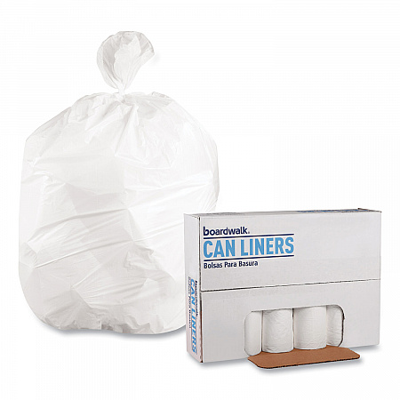 Low-Density Waste Can Liners, 56 gal, 0.6 mil, 43
