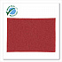 Low-Speed Buffer Floor Pads 5100, 12 x 18, Red, 20/Carton (510012X18)