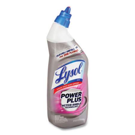 LYSOL Power Plus Toilet Bowl Cleaner, Lavender Fields, 24 oz, 9/Carton (96308)