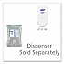 Advanced Hand Sanitizer Green Certified Gel Refill, For CS2 Dispensers, 1,000 mL, Fragrance-Free, 8/Carton (416308CT)