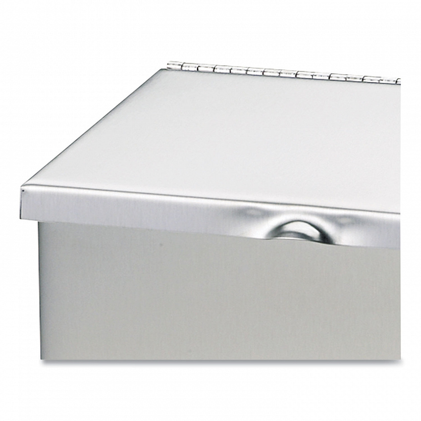 Wall Mount Sanitary Napkin Receptacle, Stainless Steel (ND1E)