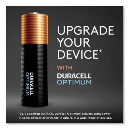 Duracell Optimum Alkaline AAA Batteries, 12/Pack (OPT2400B12PR)