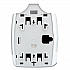 Contemporary Wall Mount Wipe Dispenser, 11 x 11 x 13, White (L82)