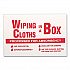 Multipurpose Reusable Wiping Cloths, Cotton, 5 lb Box, Assorted Sizes and Colors (N205CW05)