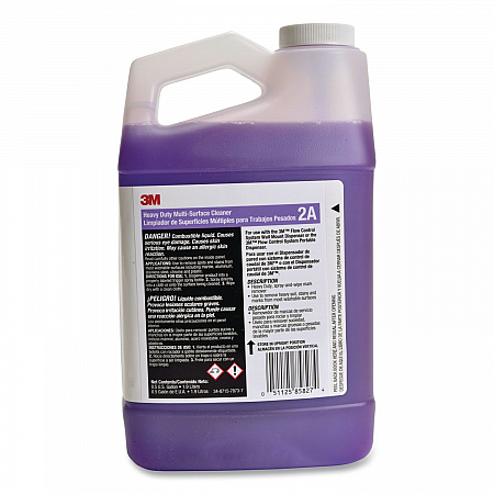 Heavy-Duty Multi-Surface Cleaner Concentrate, Citrus Scent, 0.5 gal Bottle, 4/Carton (2A)