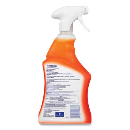 LYSOL Kitchen Pro Antibacterial Cleaner, Citrus Scent, 22 oz Spray Bottle, 9/Carton (79556)